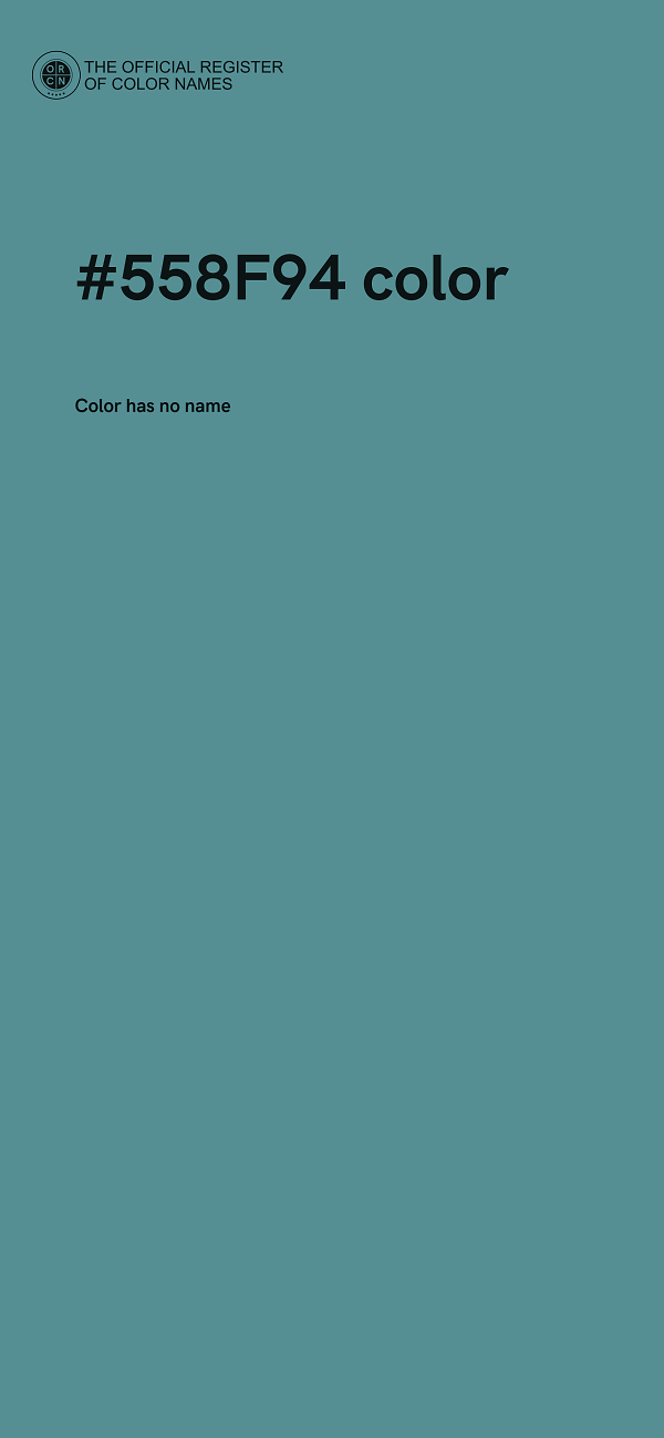 #558F94 color image