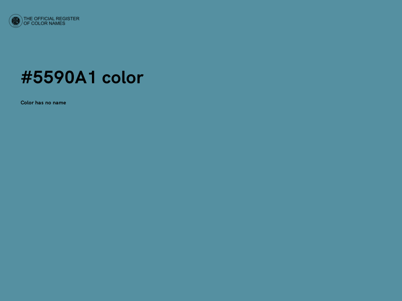 #5590A1 color image