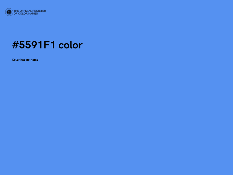 #5591F1 color image