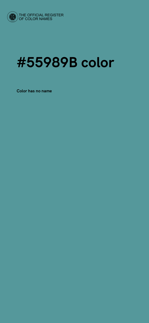#55989B color image