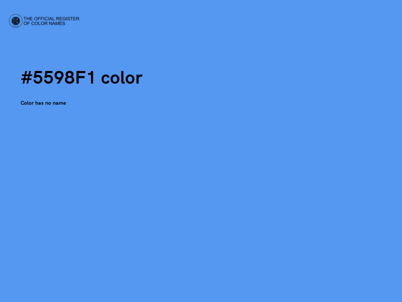 #5598F1 color image