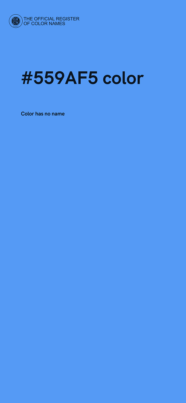 #559AF5 color image