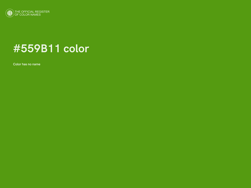 #559B11 color image