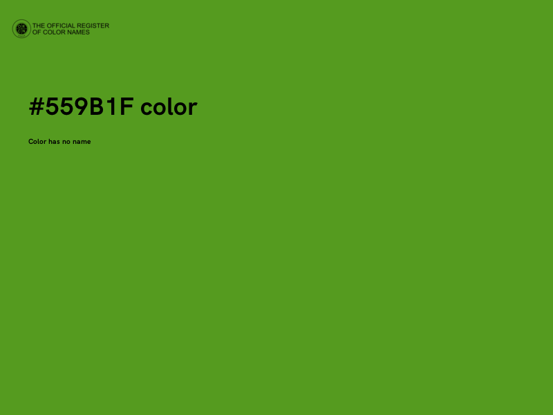 #559B1F color image