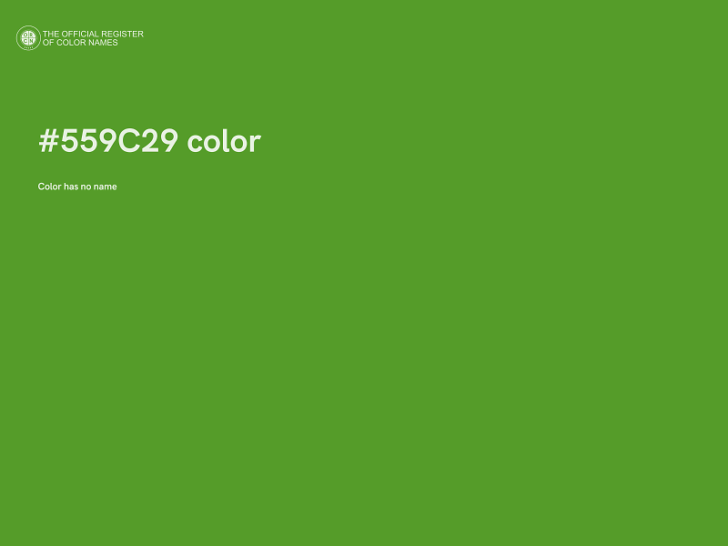 #559C29 color image