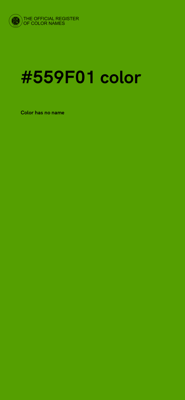 #559F01 color image