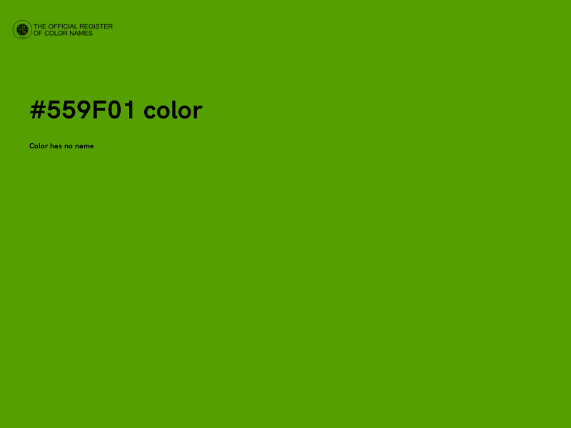 #559F01 color image