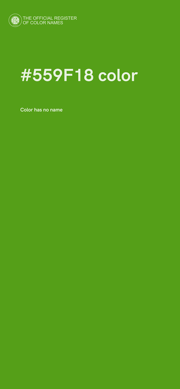#559F18 color image