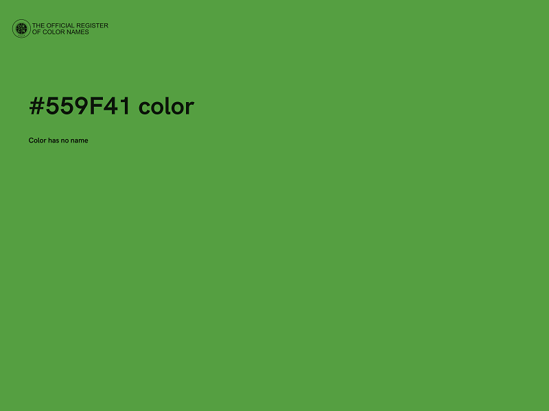 #559F41 color image