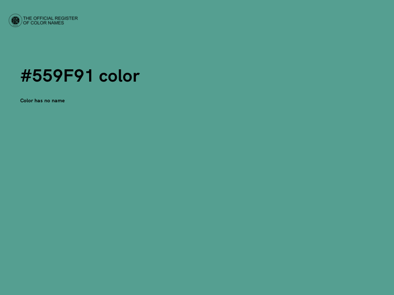 #559F91 color image