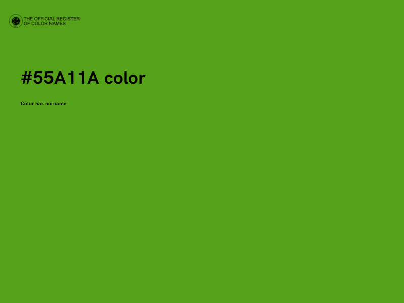 #55A11A color image