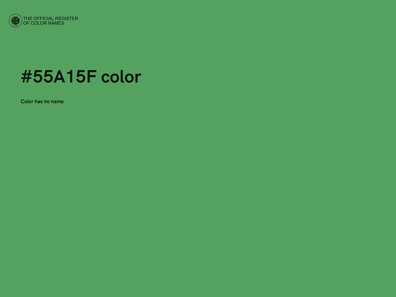 #55A15F color image