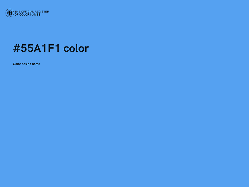 #55A1F1 color image