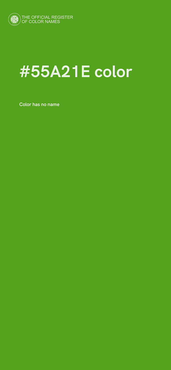 #55A21E color image
