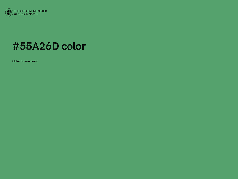 #55A26D color image