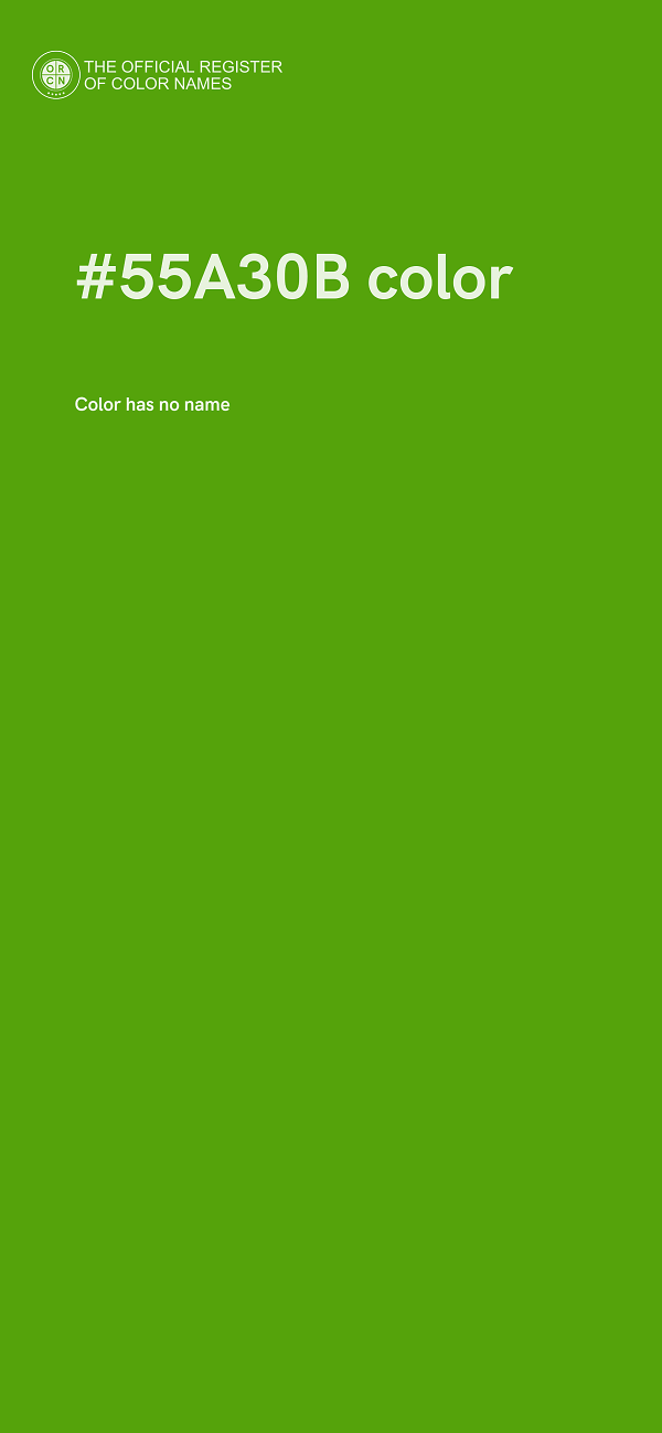 #55A30B color image