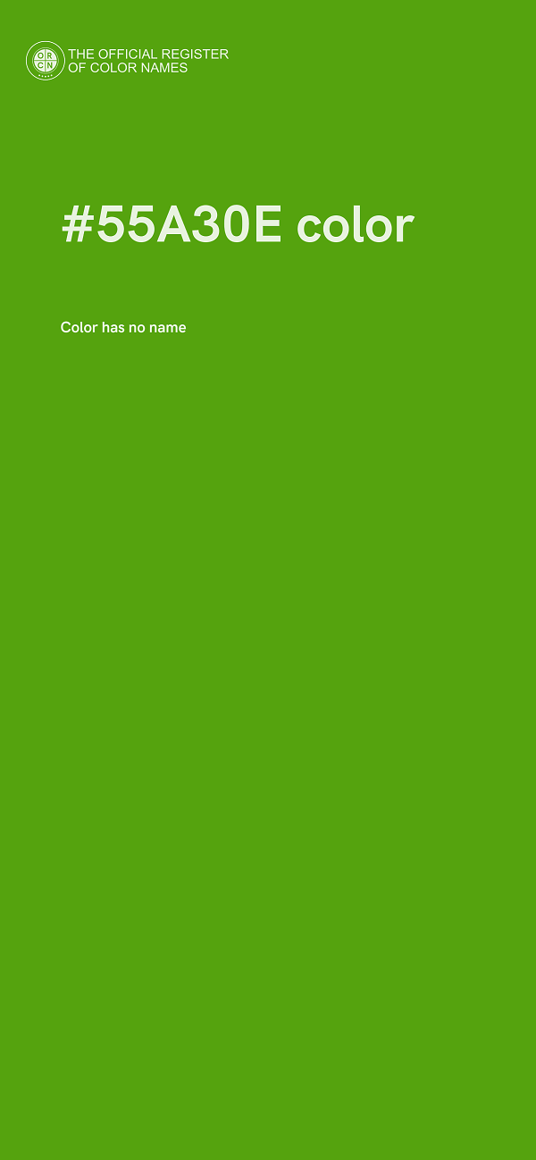 #55A30E color image