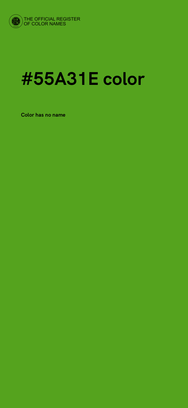 #55A31E color image