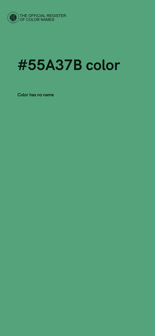 #55A37B color image