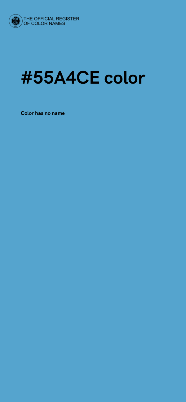 #55A4CE color image
