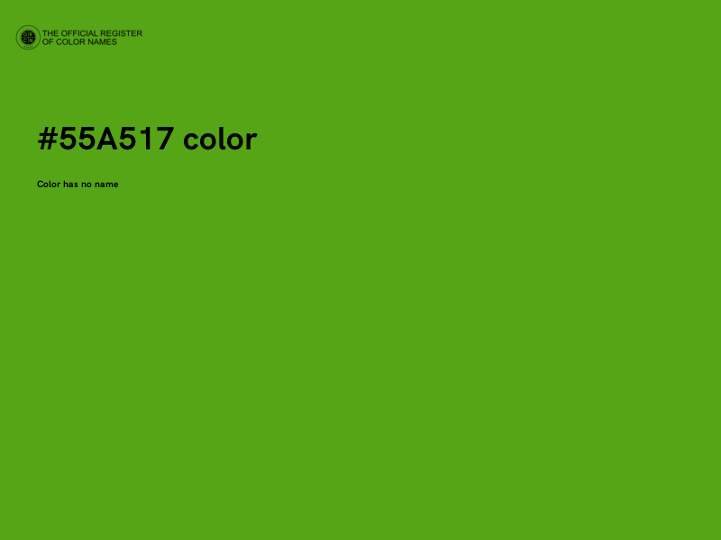 #55A517 color image
