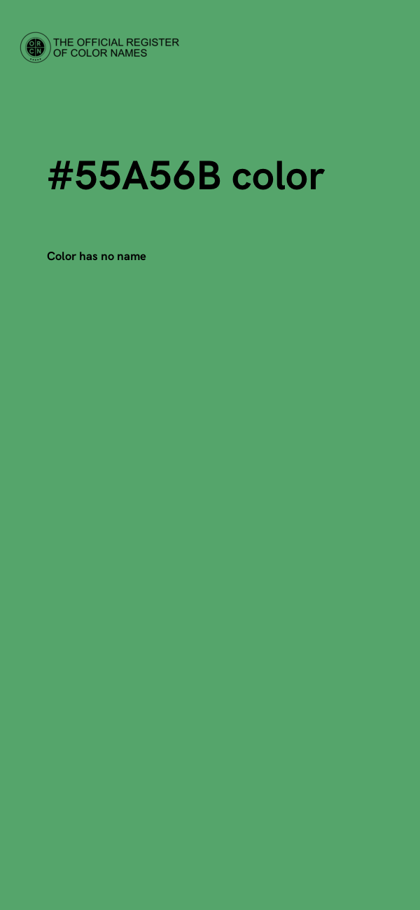 #55A56B color image