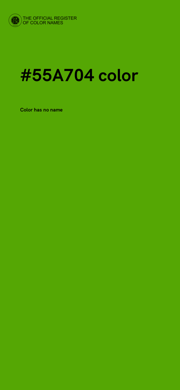 #55A704 color image