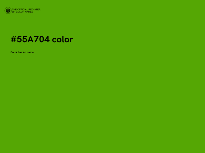 #55A704 color image