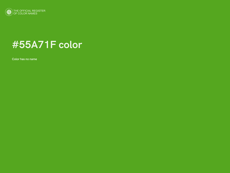 #55A71F color image