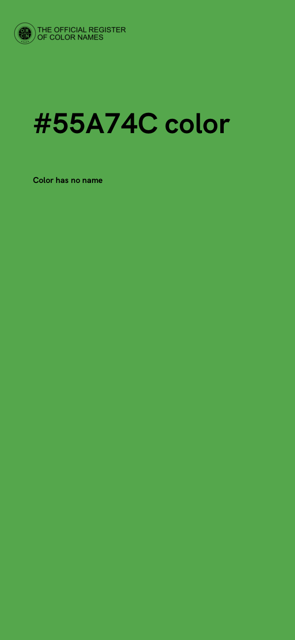 #55A74C color image