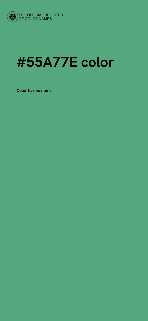 #55A77E color image