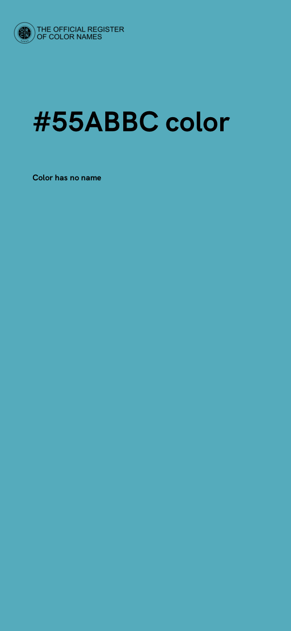 #55ABBC color image