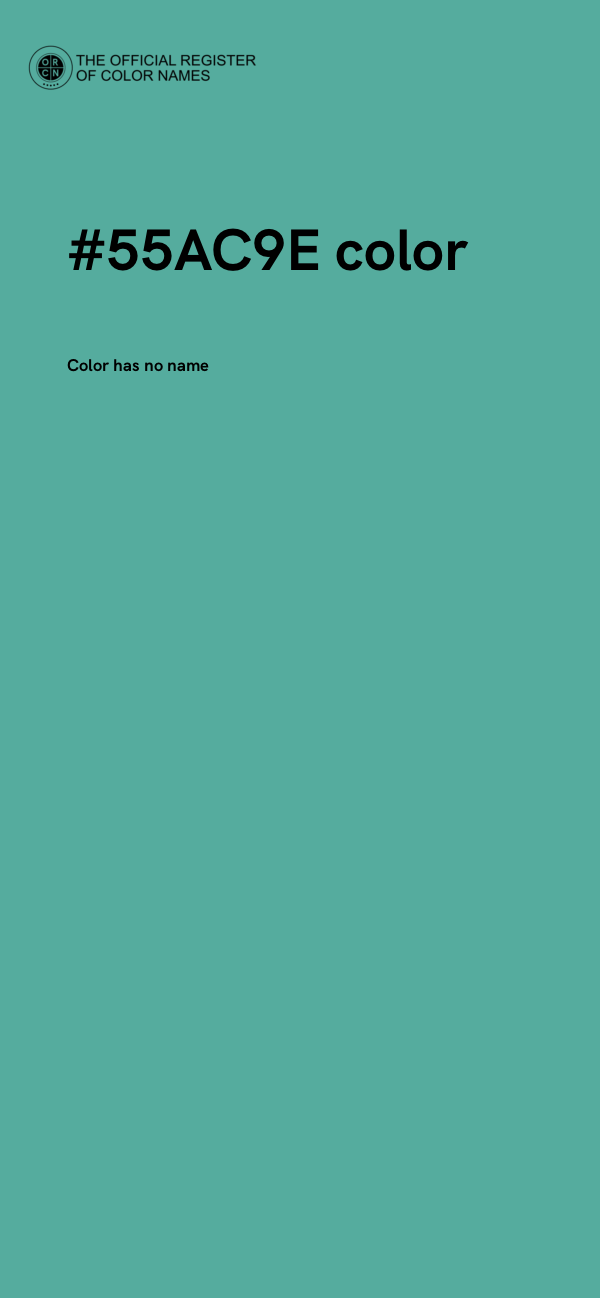 #55AC9E color image