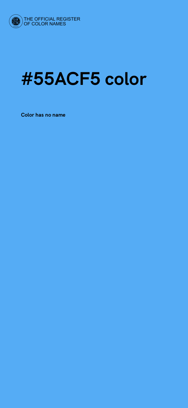 #55ACF5 color image