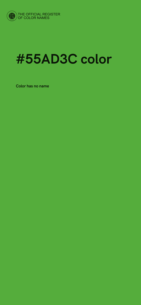 #55AD3C color image