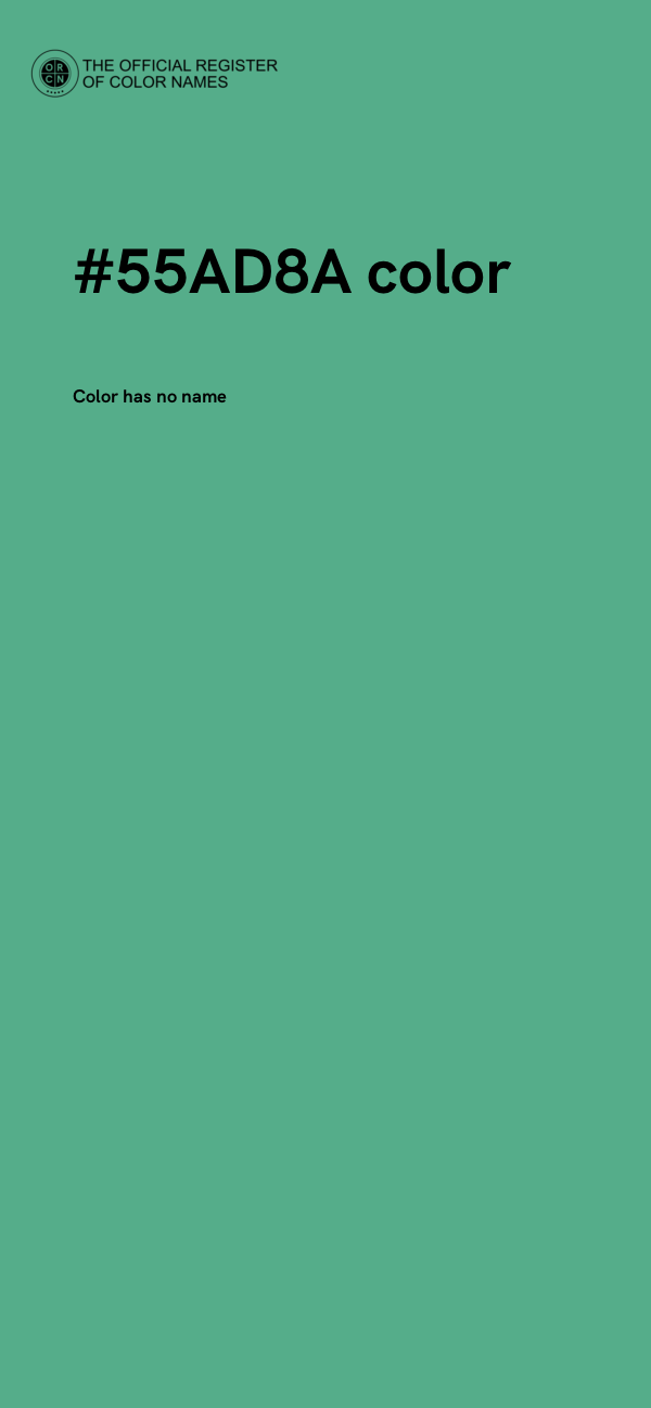 #55AD8A color image
