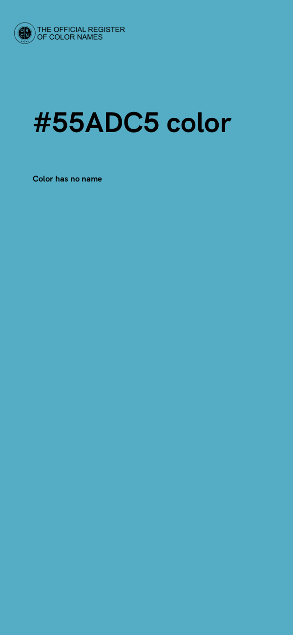 #55ADC5 color image