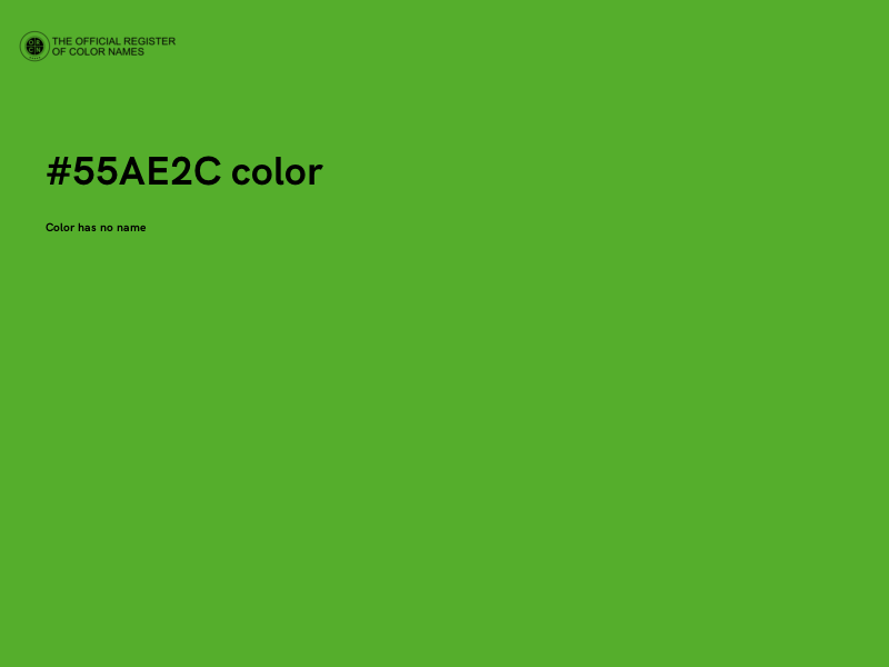 #55AE2C color image