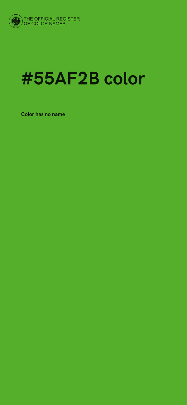 #55AF2B color image