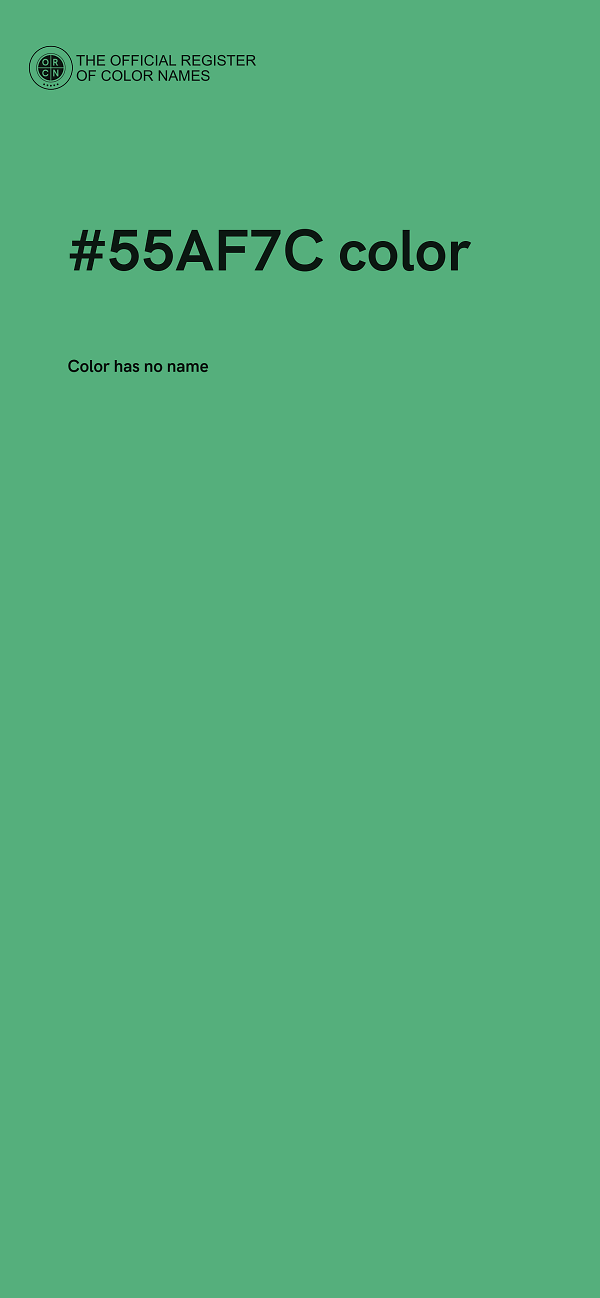#55AF7C color image