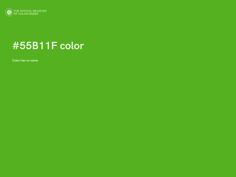 #55B11F color image