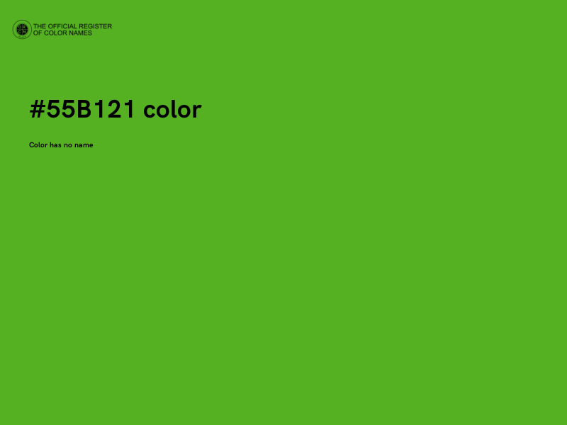 #55B121 color image