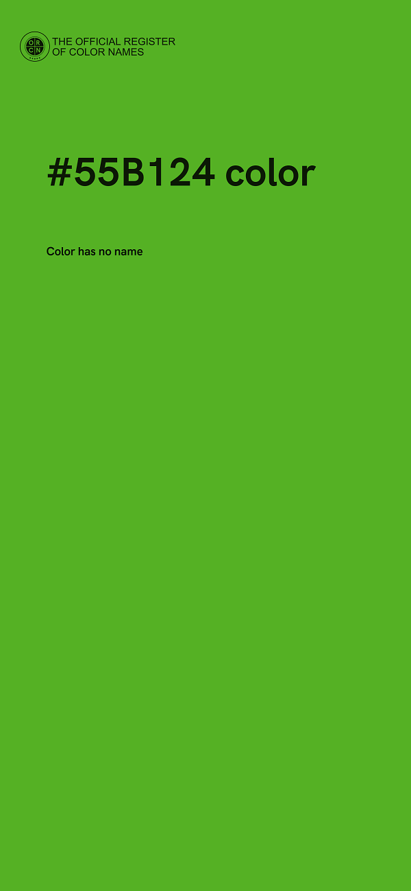 #55B124 color image