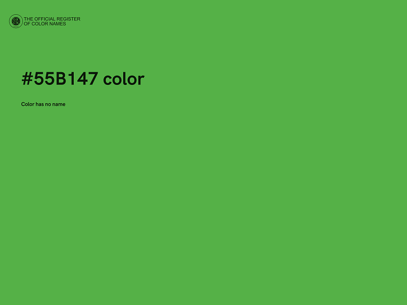 #55B147 color image