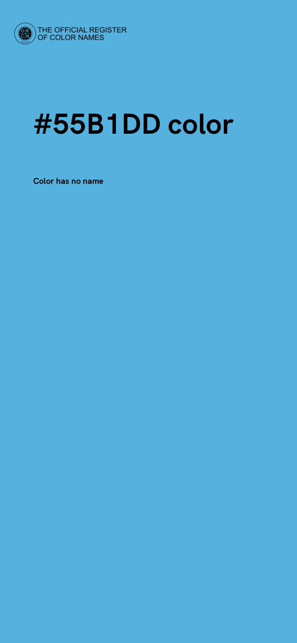 #55B1DD color image