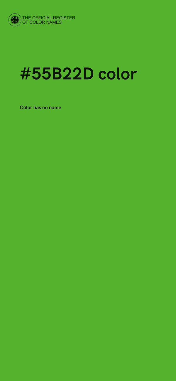 #55B22D color image