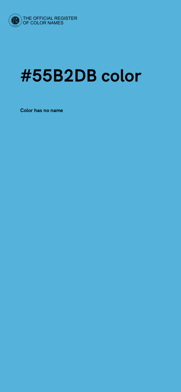 #55B2DB color image