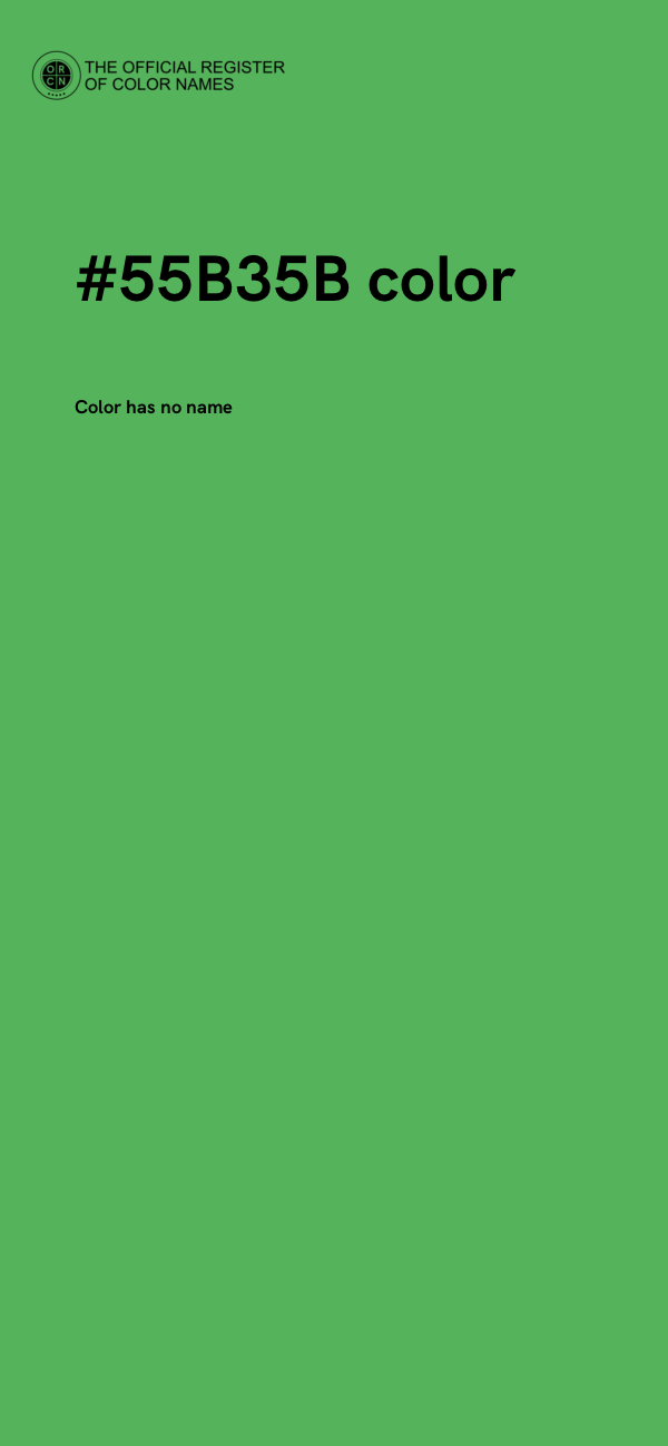 #55B35B color image