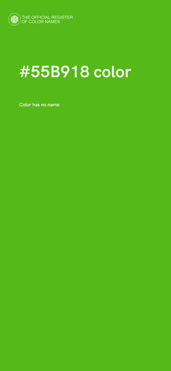 #55B918 color image
