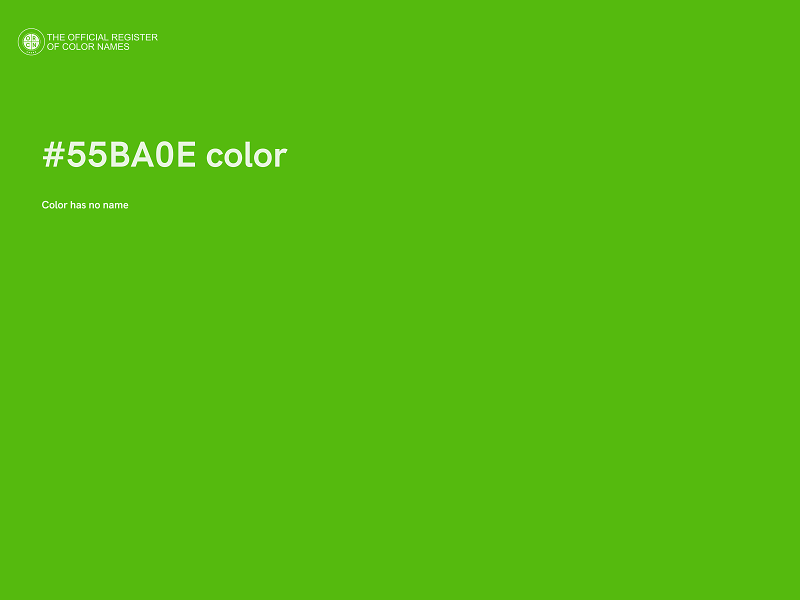 #55BA0E color image